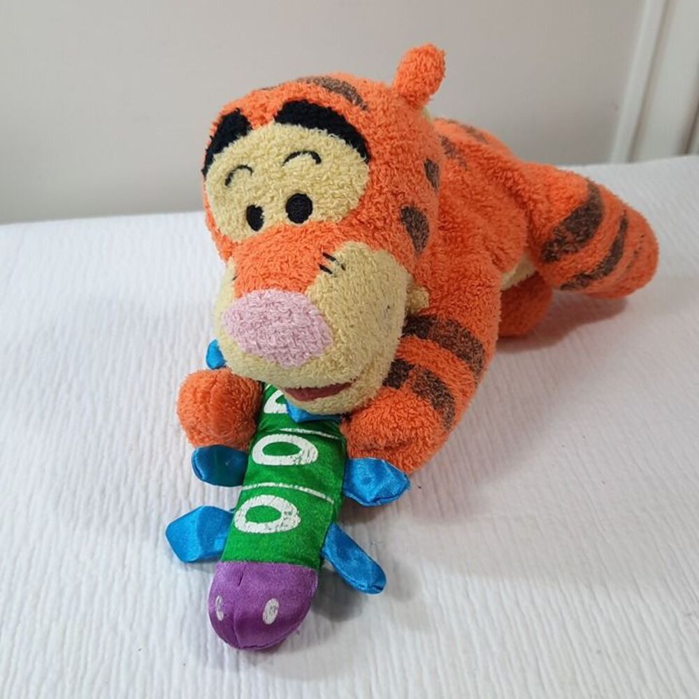 Tigger Plush Caterpillar Bug Baby Toy Winnie the Pooh Stuffed animal squeaker